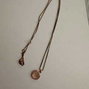 Michael Kors Gold Pendant Necklace
